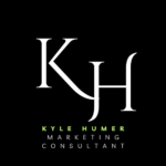 black and white minimalist professional initial logo